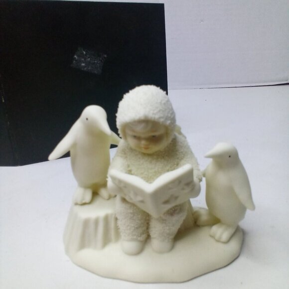Department 56 Winter Tales Snowbabies Read Me A Story Figurine Christmas - Picture 3 of 15